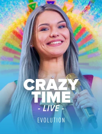 Evolution Crazy Time live game at Fortunica Casino, RTP 97.46%