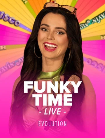 Evolution Funky Time live game at Fortunica Casino, RTP 98.06%