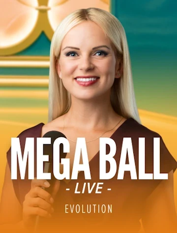 Evolution Mega Ball live game at Fortunica Casino, RTP 94.09%